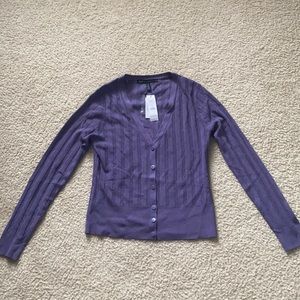 WHBM Pointelle Cardigan